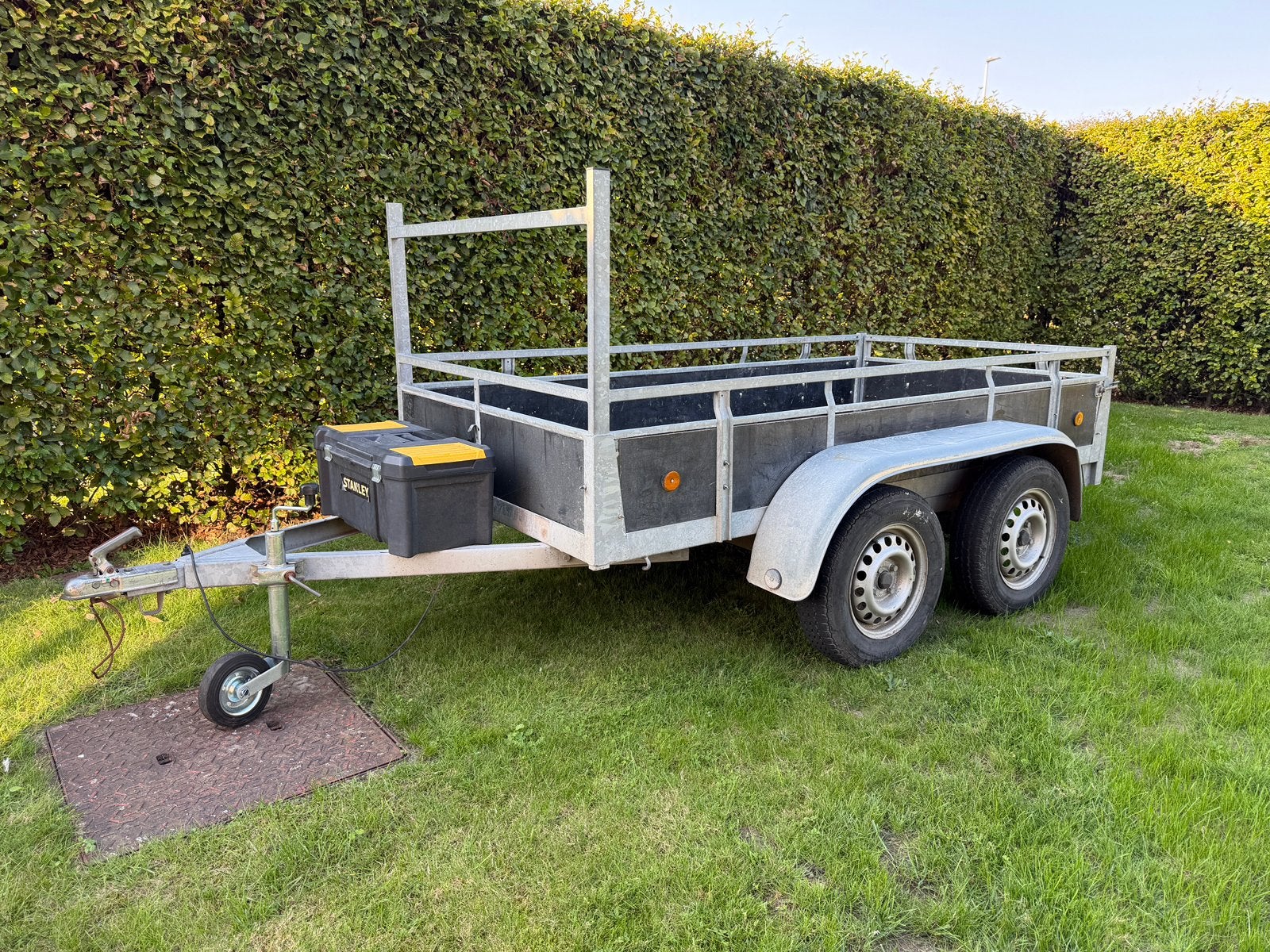 Aanhangwagen dubbele as 750kg, Enlèvement, Utilisé