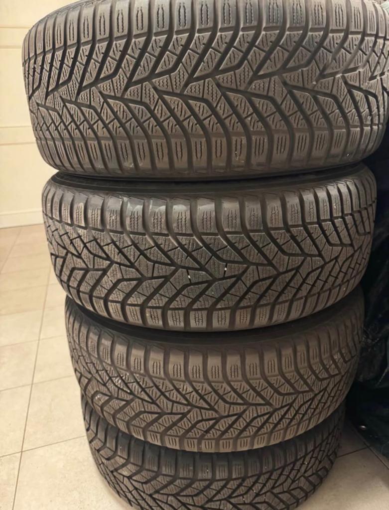 Yokohama + alu velgen 235/55 R18, Auto-onderdelen, Banden en Velgen, Ophalen, 18 inch, Gebruikt, Banden en Velgen
