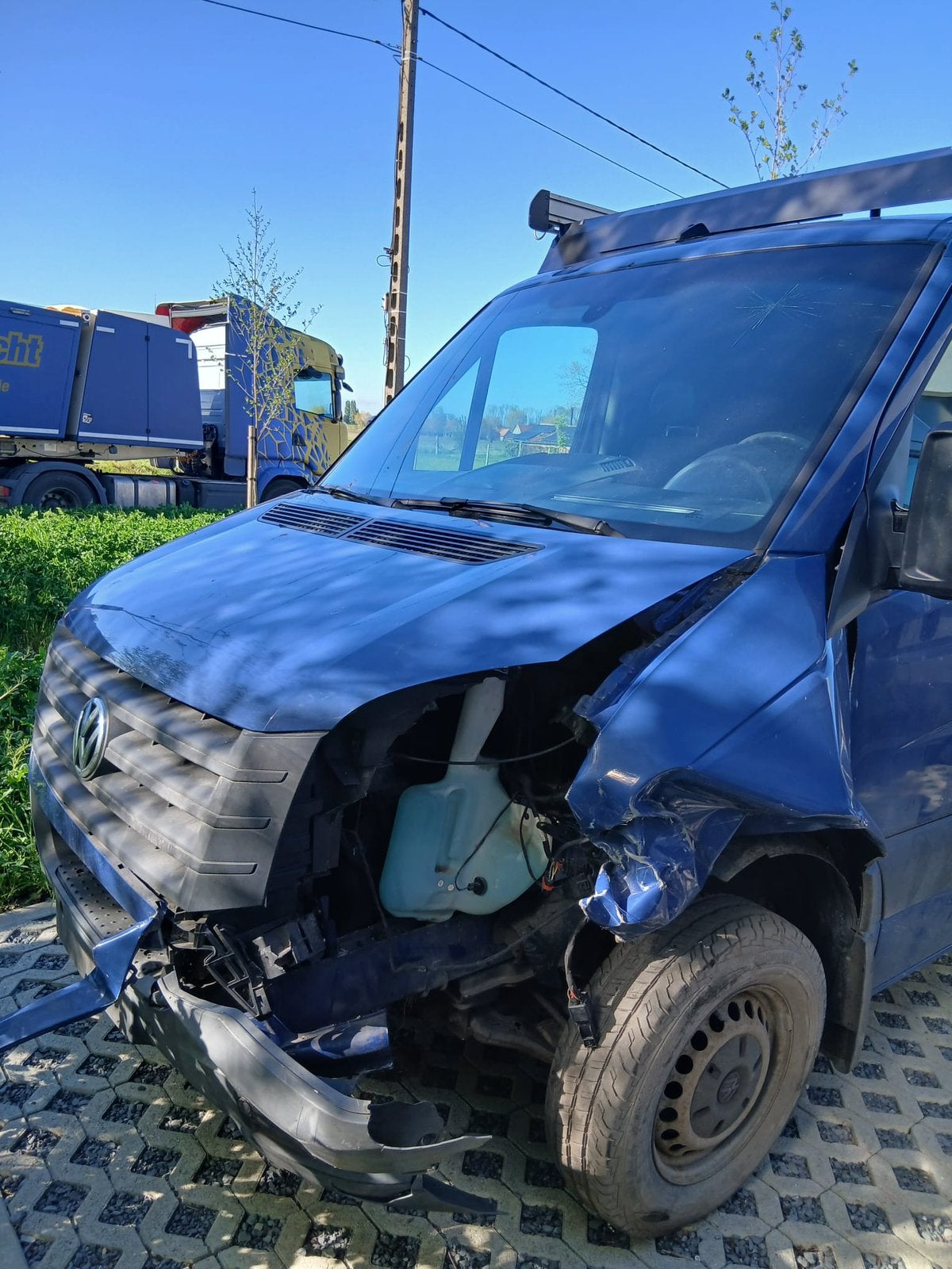 Vw crafter 2014 170000km schade, Autos, Entreprise, Diesel, Achat