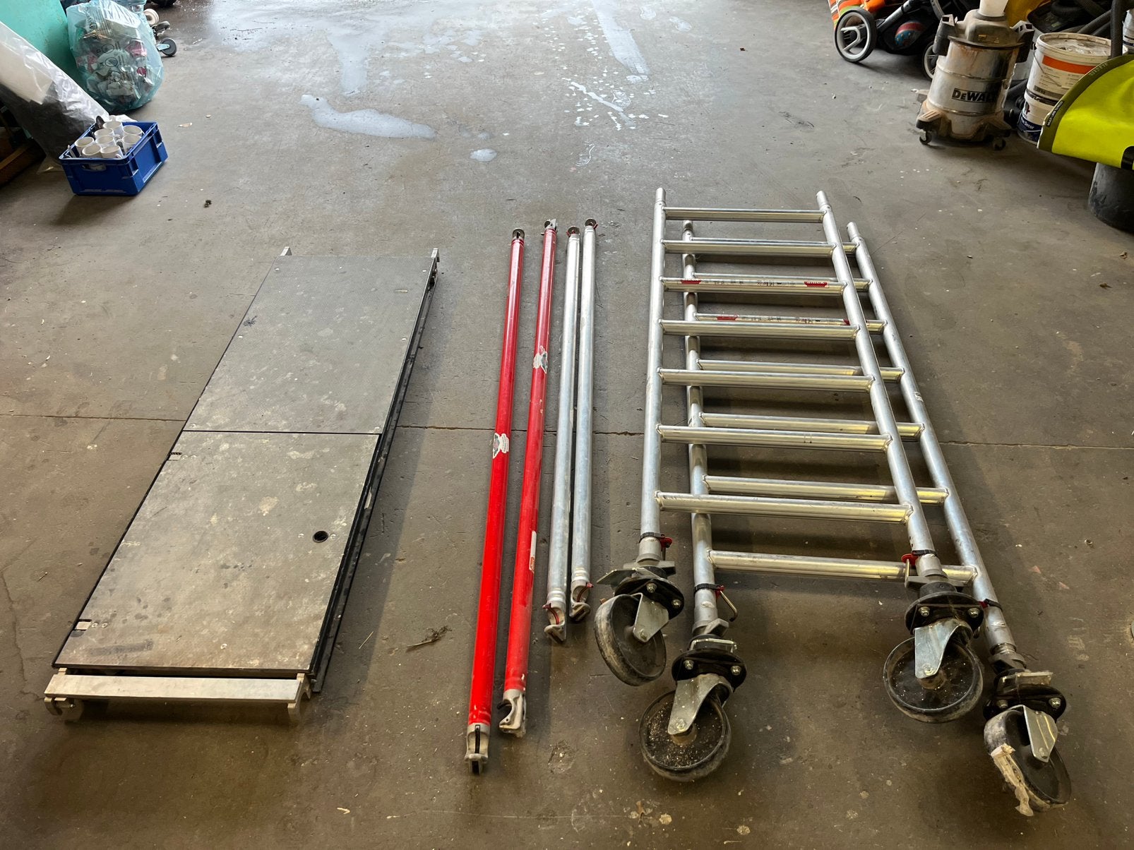Altrex RS tower 5, Doe-het-zelf en Bouw, Steigers, Ophalen, Gebruikt, Rolsteiger of Kamersteiger, 2 tot 5 meter