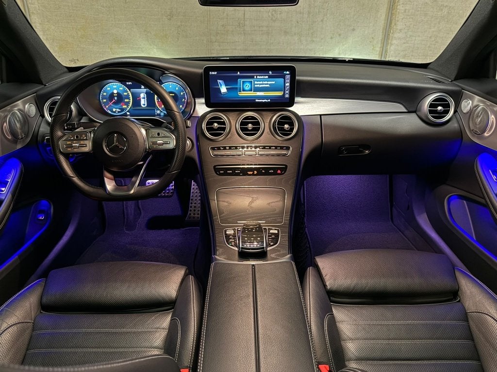 Mercedes-Benz C 200 AMG | PANO | BURMESTER | 360 CAM |SFEER!, Auto's, Automaat, 4 zetels, https://public.car-pass.be/vhr/fa637c31-5235-4fe4-88da-650d498ccac1?lang=nl