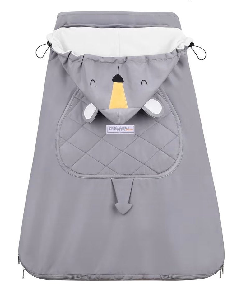 Couverture Porte-bébé gris Koala, Enlèvement, Comme neuf, Autres types
