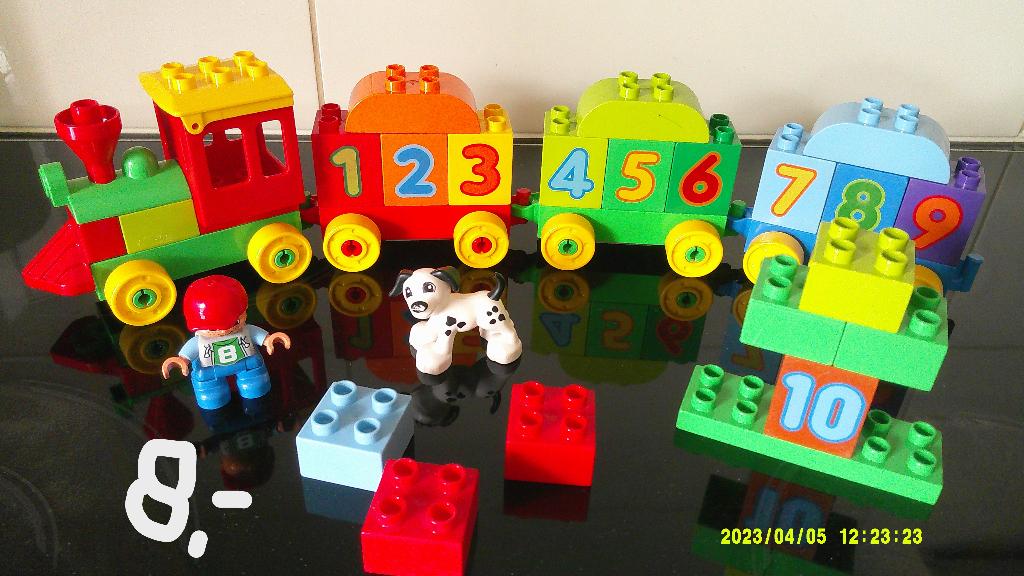 Duplo bulldozer, poppetjes, bouwplaten, auto's, onderdelen., Kinderen en Baby's, Ophalen of Verzenden, Zo goed als nieuw, Duplo