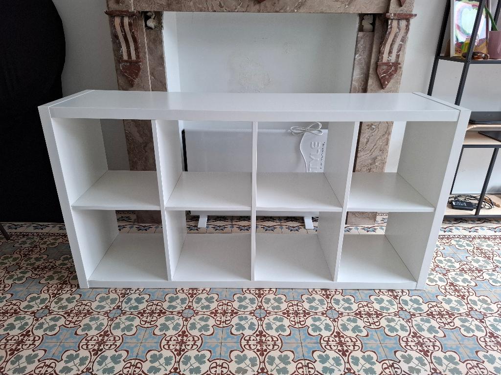 Meuble Kallax ikea 8 cases, Enlèvement, Utilisé