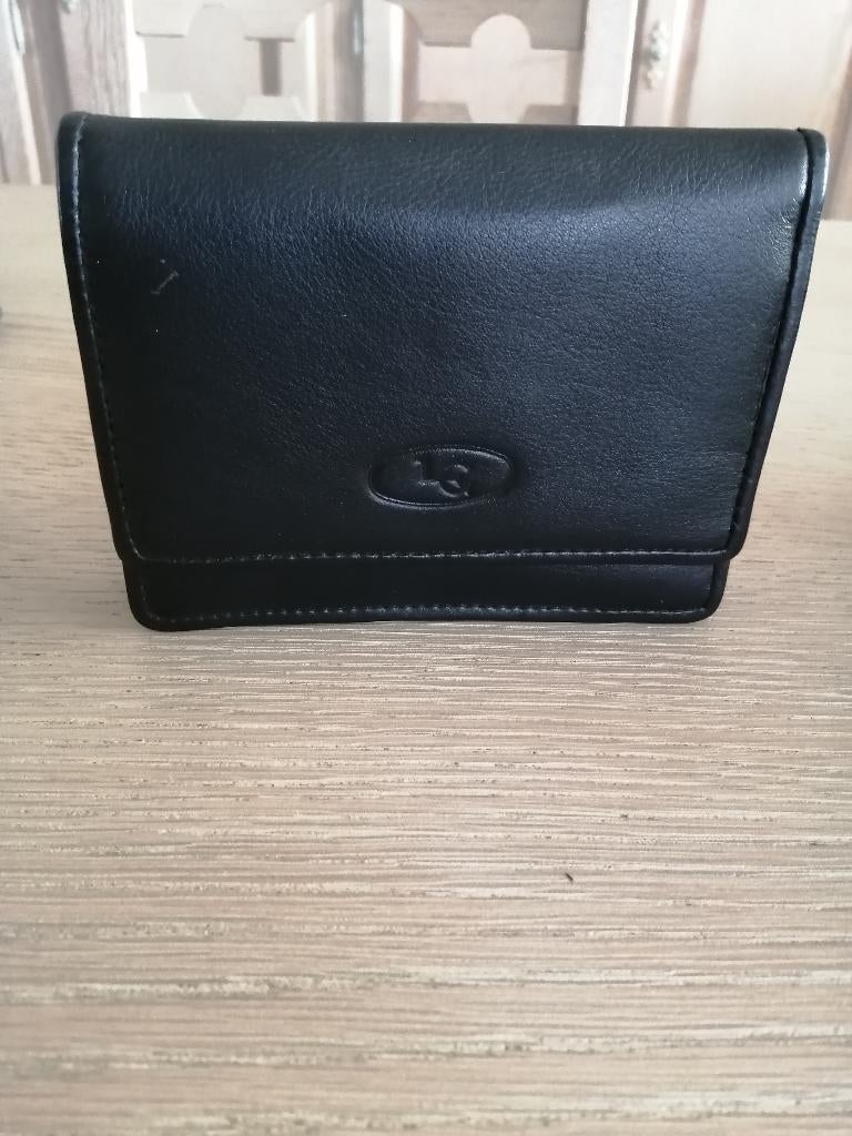 LE lederen portemonee NIEUWE, Bijoux, Sacs & Beauté, Porte-monnaie & Portefeuilles, Neuf, Autres marques, Cuir, Enlèvement ou Envoi