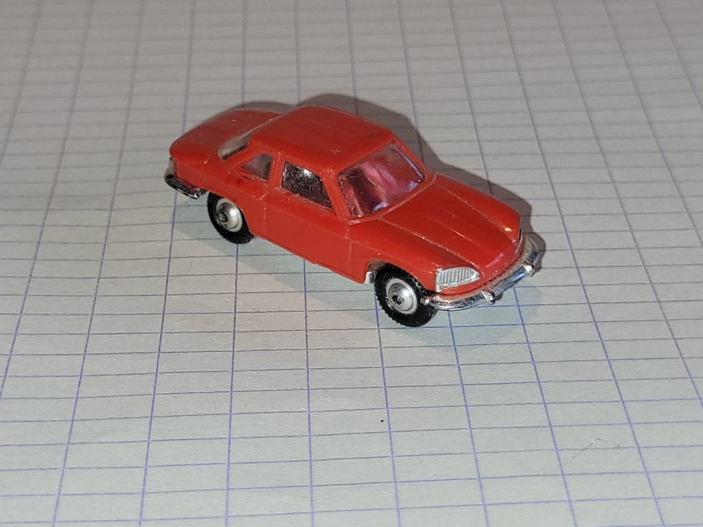 Norev micro 1/86 weegschaal Panhard 24CT, Ophalen of Verzenden, Gebruikt, Auto, Norev