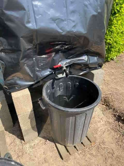 Housse Cuve IBC 1000 Litres Anti-UV noir, Neuf, 150 litres ou plus, Enlèvement ou Envoi, Synthétique