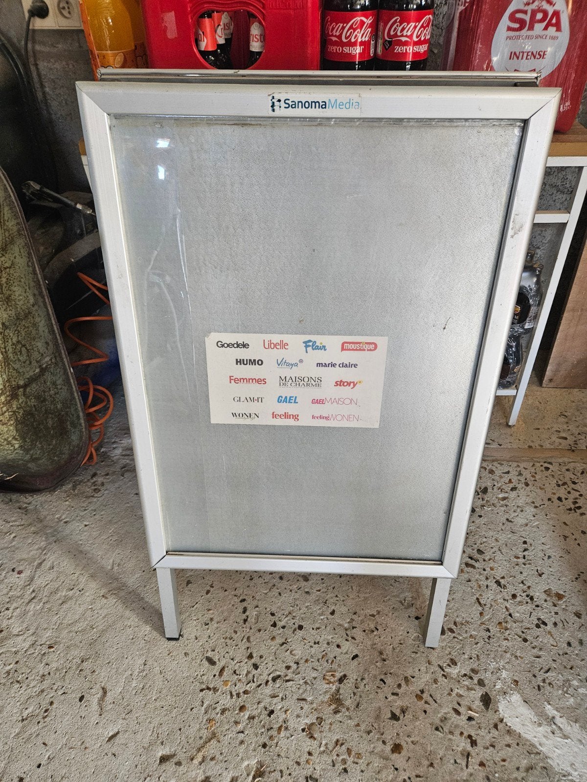 stoep bord voor reclame of dergelijke, Diversen, Ophalen
