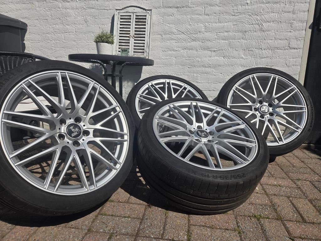 Nette set 19 inch velgen met steekmaat 5x112, Auto-onderdelen, Ophalen, 19 inch, Band(en)