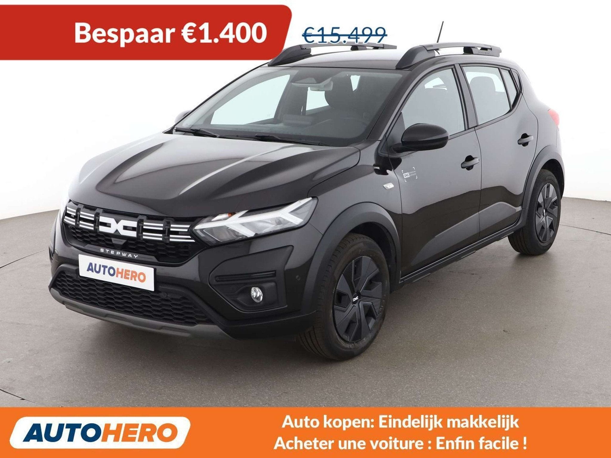 Dacia Sandero 1.0 TCe Stepway Expression (bj 2024), Auto's, Stof, 91 pk, Parkeerassistent, 67 kW