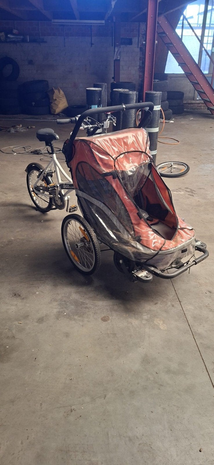 Vélo avec siège avant pour enfant, Enlèvement ou Envoi