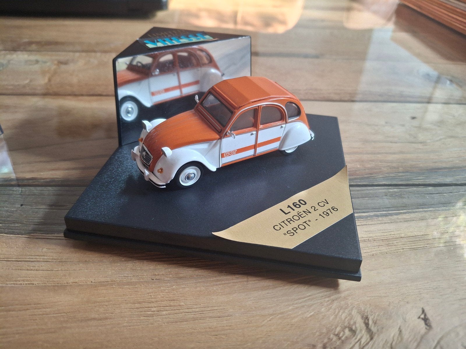 Citroën 2CV " SPOT " 1976 - Closed Roof - Vitesse - 1/43, Ophalen