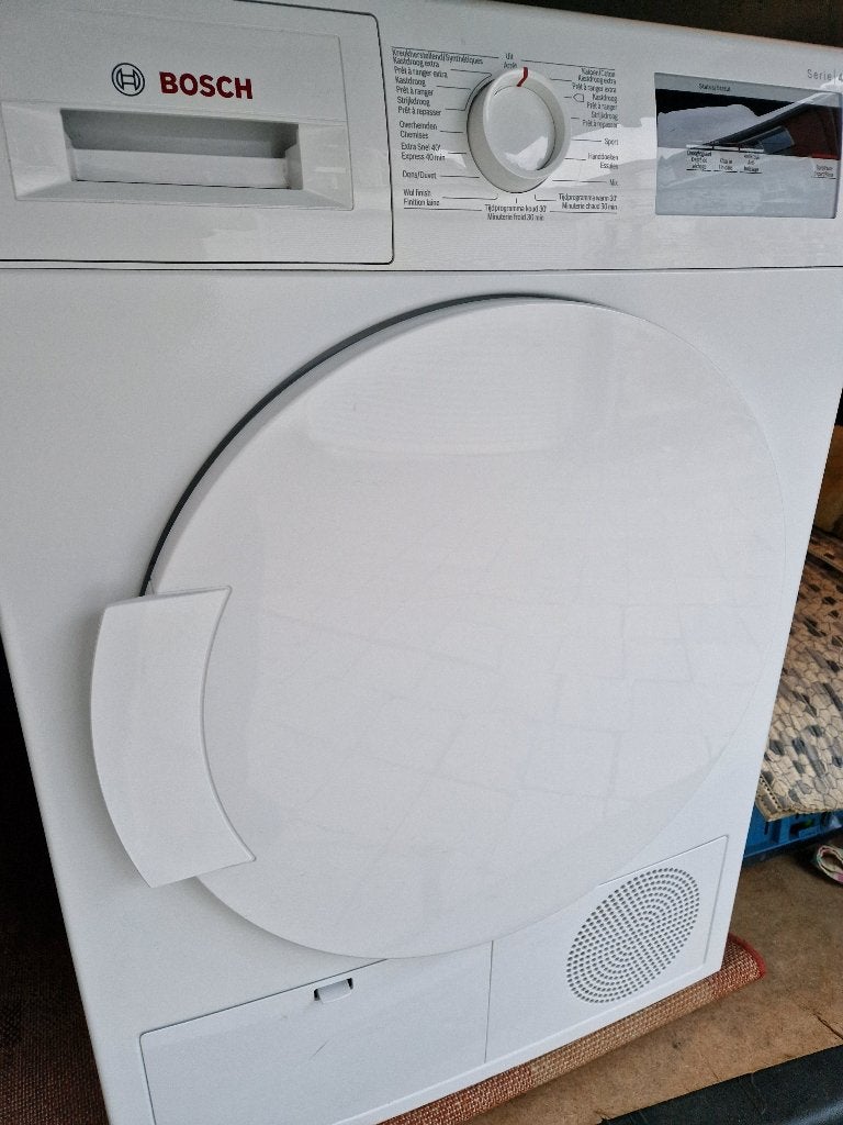 Sèche linge bosch 8kg pompe à chaleur A ++, Electroménager, Enlèvement, Comme neuf, Chargeur frontal
