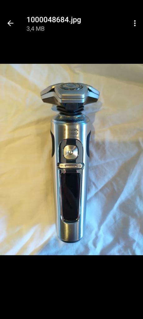 Rasoir Philips Shaver Prestige S9000 neuf, Enlèvement ou Envoi, Neuf, Rasage ou Épilation