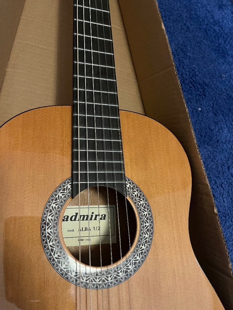 Admira Alba 1/2 Klassieke Gitaar – Ideale Beginnersgitaar, Ophalen, Nieuw, Klassieke of Spaanse gitaar