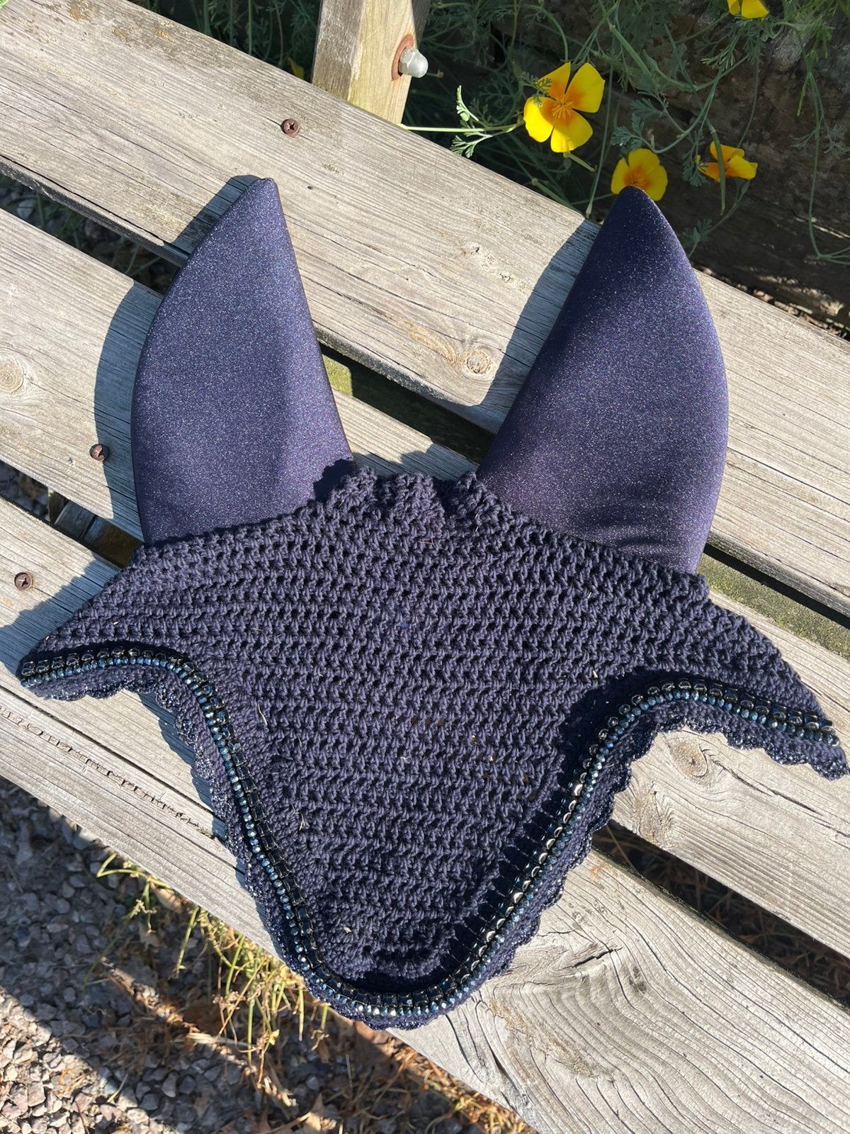 Oornetje Kentucky soundless, Dieren en Toebehoren, Paarden en Pony's | Hoofdstellen en Tuigage, Zo goed als nieuw, Oornetje, Full