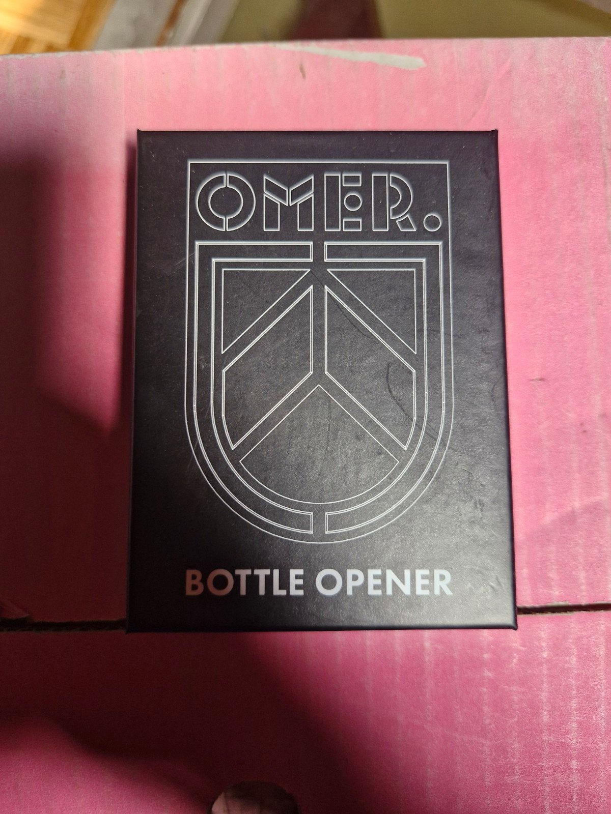 flesopener "omer", Verzamelen, Biermerken, Ophalen of Verzenden, Flesopener