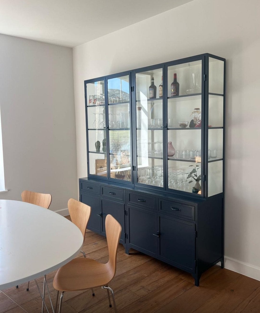 Apothekerskast, Huis en Inrichting, Ophalen, 200 cm of meer, Vintage, Met lade(s)
