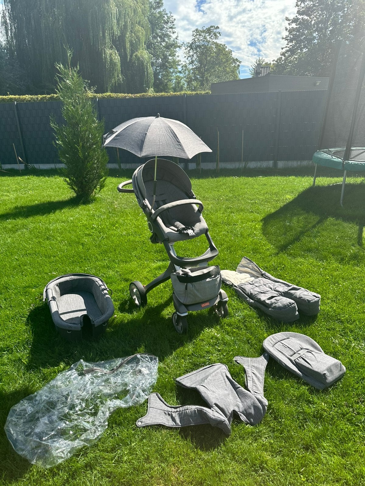 STOKKE originele kinderwagen, Kinderen en Baby's, Zo goed als nieuw, Met reiswieg, Ophalen, Kinderwagen