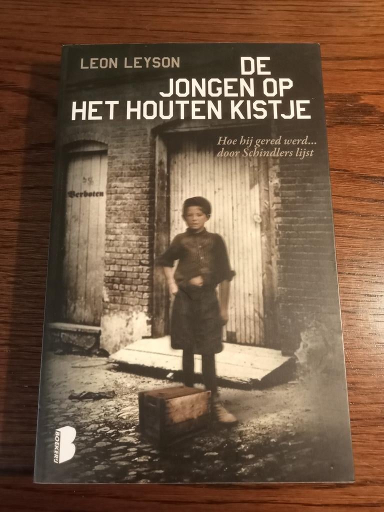 Leon Leyson: De jongen op het houten kistje, Boeken, Ophalen of Verzenden, Gelezen