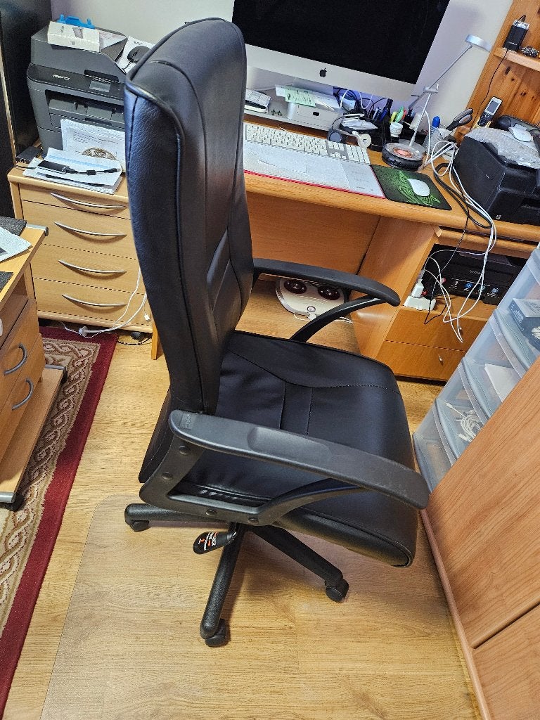 chaise de bureau, Maison & Meubles, Enlèvement, Comme neuf, Noir, Chaise de bureau
