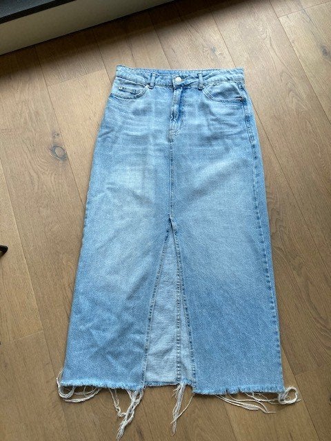 Bershka jeans rok maat 38, Kleding | Dames, Rokken, Maat 38/40 (M), Blauw, Onder de knie, Bershka