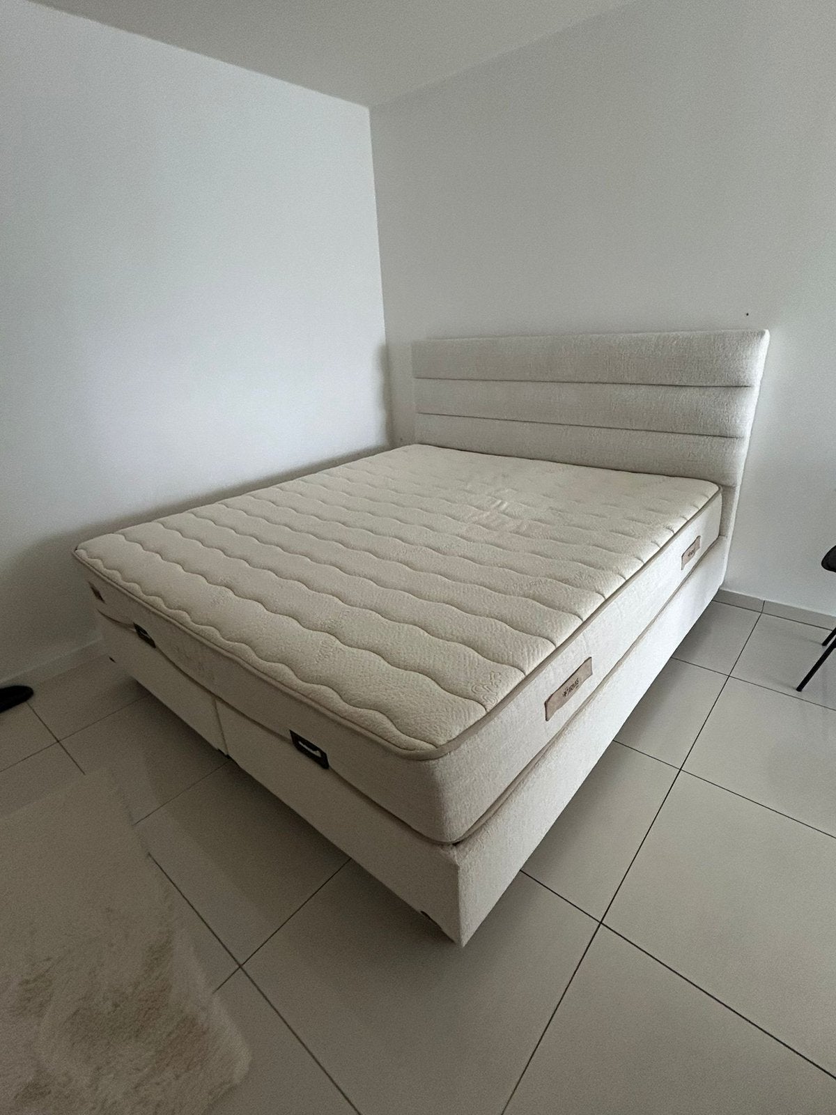 Boxspring, Huis en Inrichting, Slaapkamer | Slaapbanken, Ophalen, Zo goed als nieuw