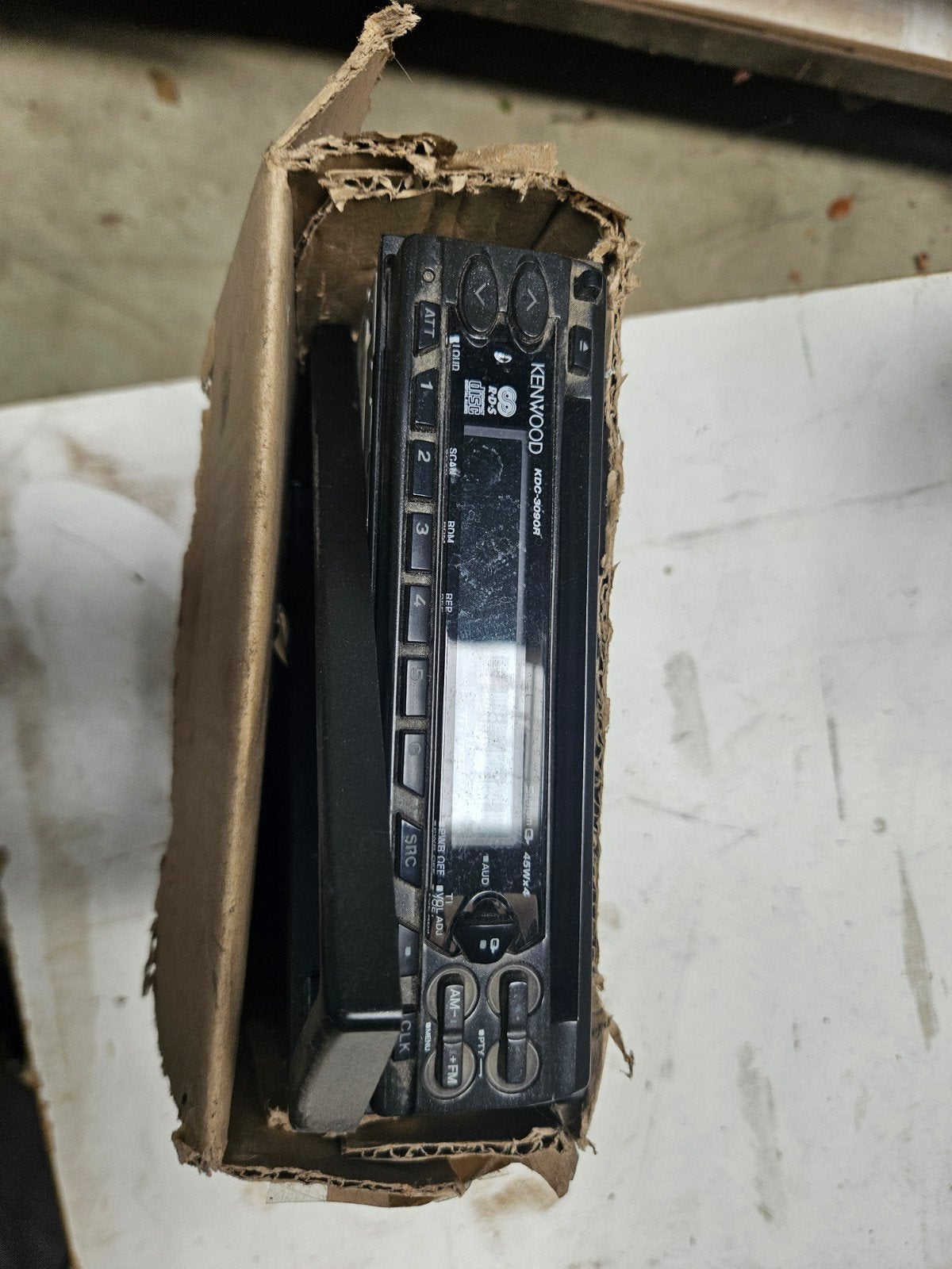 auto radio, Ophalen, Gebruikt