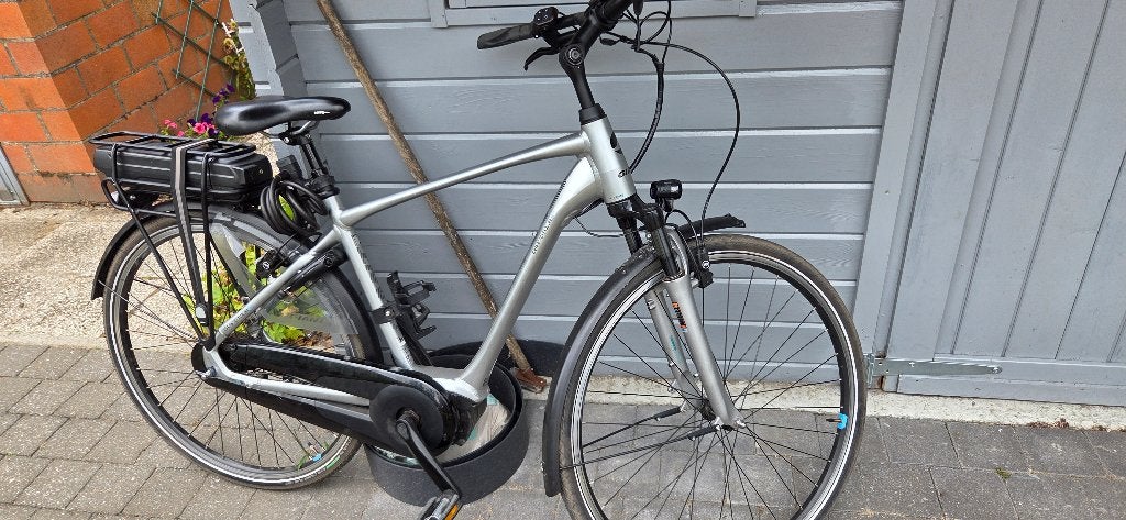 Elektriche fiets giant, Ophalen, Gebruikt, Velgrem, Versnellingen