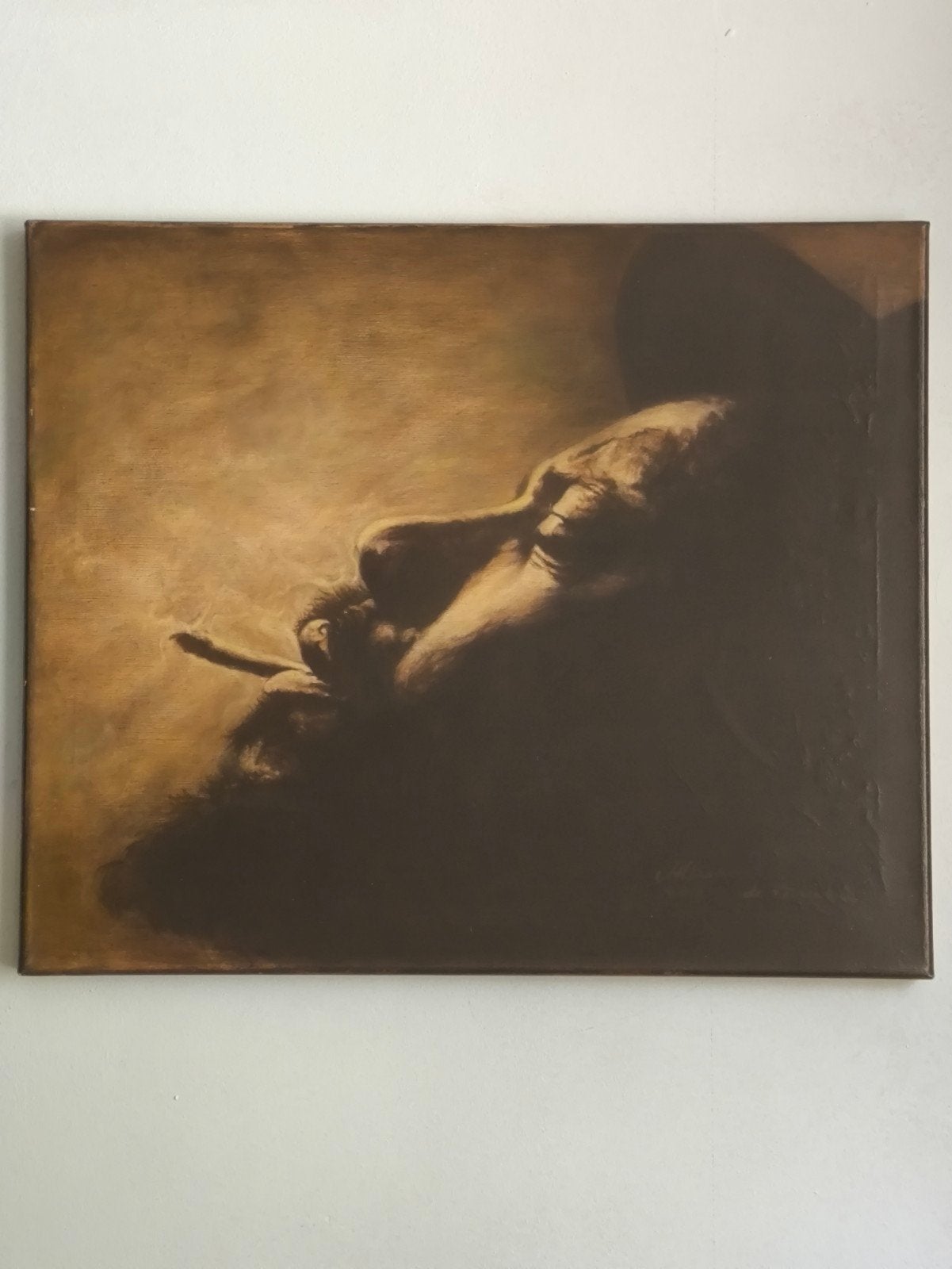 Sfeervol Schilderij Thelonious Monk – Albert de Bruin, Ophalen of Verzenden
