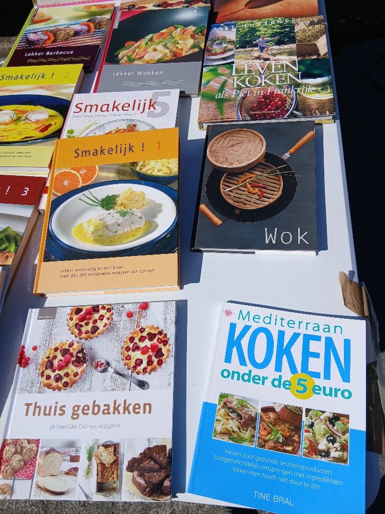 Koken, bakken en cocktails shaken, Boeken, Gelezen, Gezond koken, Verschillende auteurs, Europa