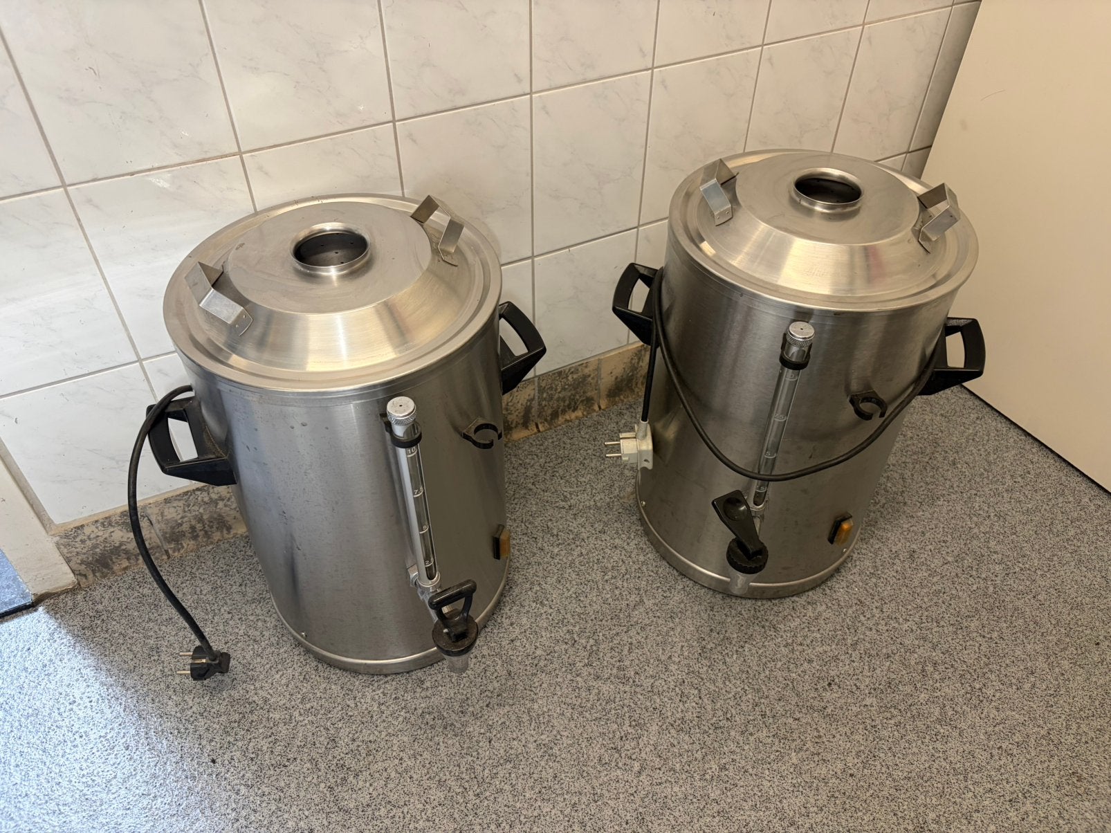 2x Horeca Waterkoker / Glühwein Koker - 10 liter, Ophalen, Zo goed als nieuw
