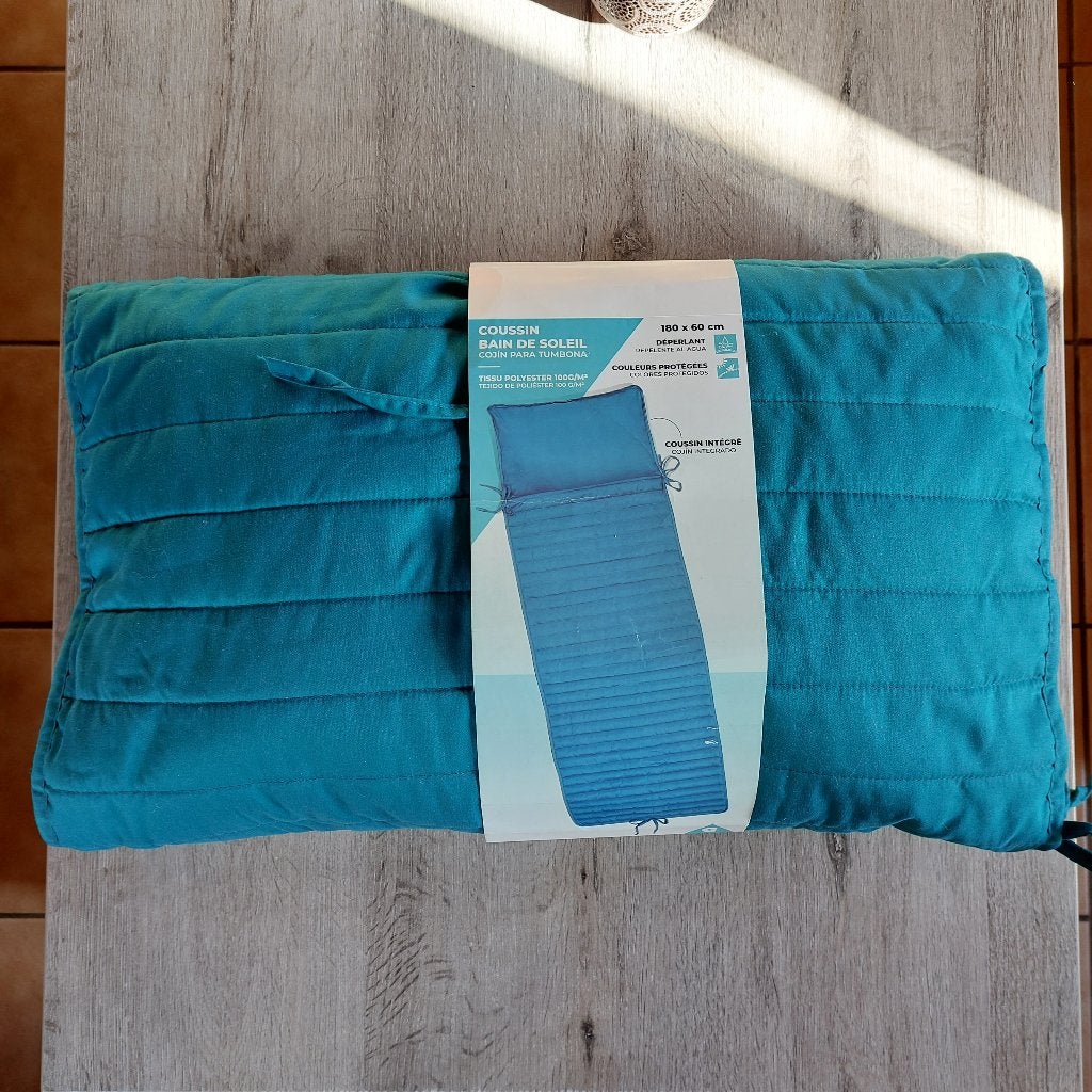 NEUF - COUSSIN BAIN DE SOLEIL, Ophalen, Nieuw, Tuinkussen, Rechthoekig