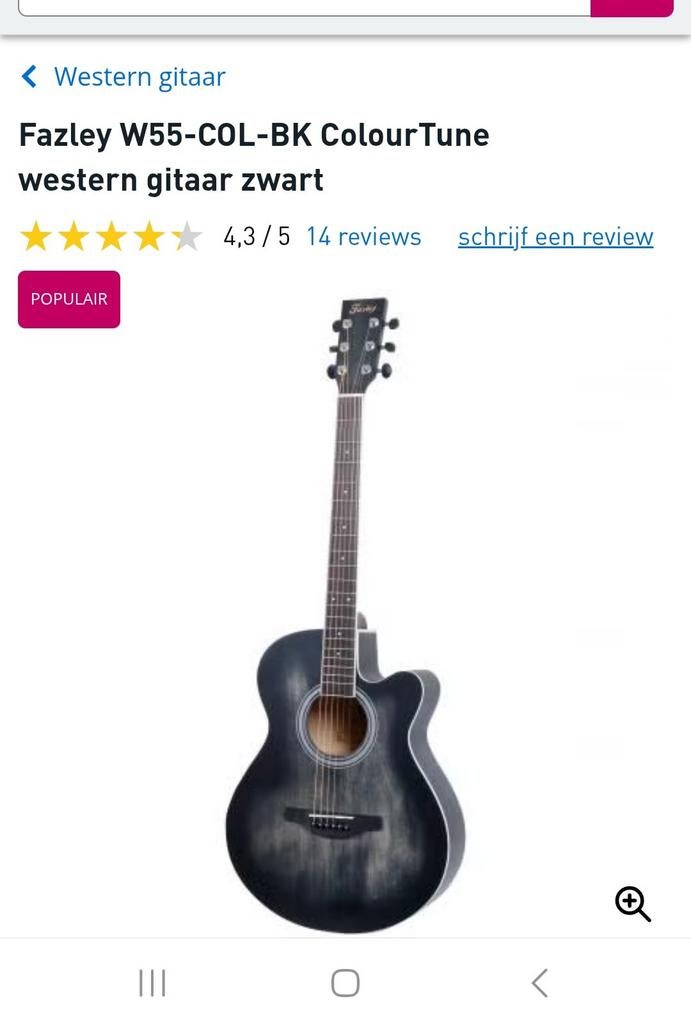 Gitaar akoestisch, Musique & Instruments, Enlèvement ou Envoi