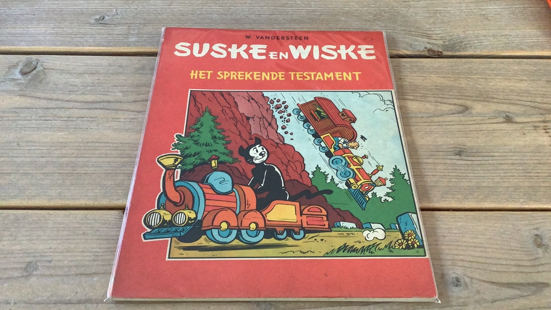 Suske en Wiske 32 - Het sprekende testament - 1ste druk 1963, Boeken, Ophalen of Verzenden