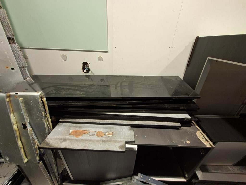 Graniet platen, Ophalen