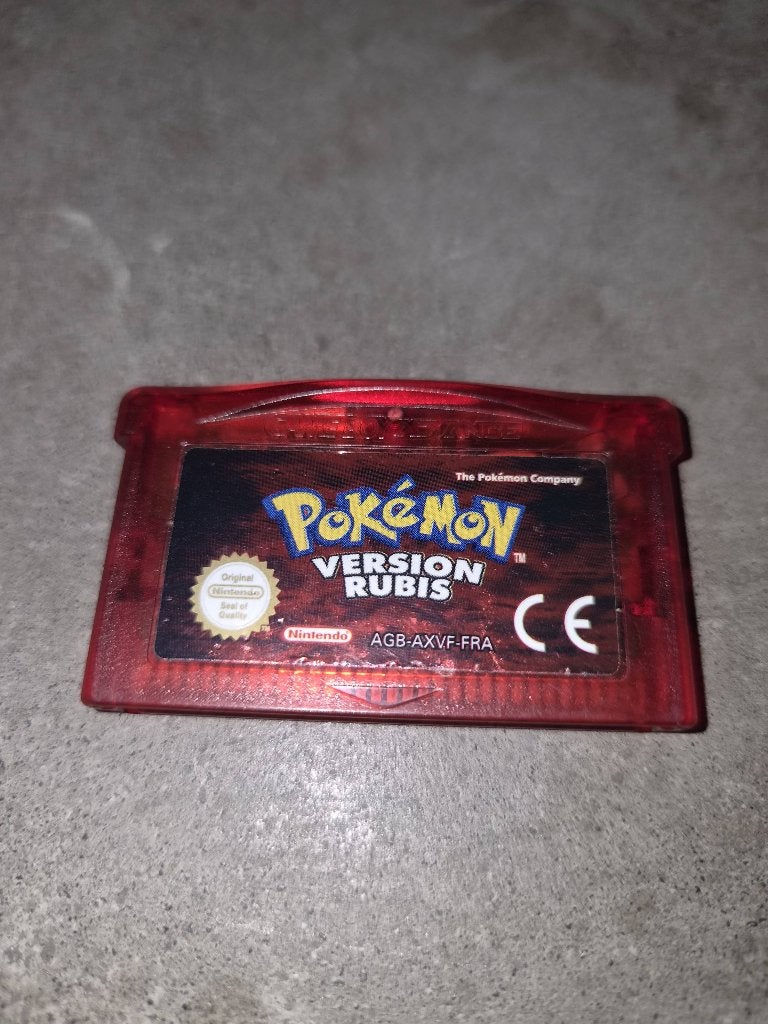 Pokemon Rubis : Game boy advance, Consoles de jeu & Jeux vidéo, Jeux | Nintendo Game Boy, Enlèvement ou Envoi, 1 joueur, Aventure et Action
