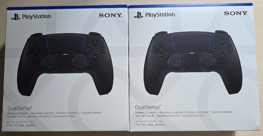 twee ps5 DualSense draadloze controllers, PlayStation 5, Enlèvement, Contrôleur, Neuf