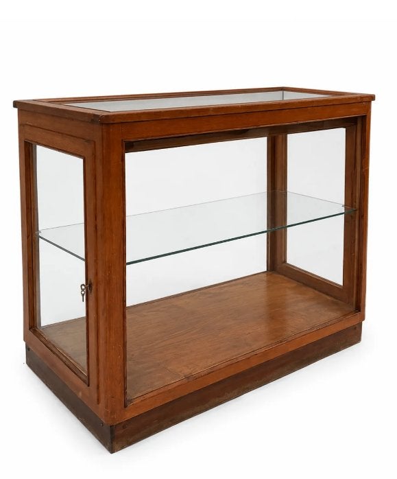 Originele antieke toonbank / winkeltoog – 121 cm, Ophalen, Zo goed als nieuw