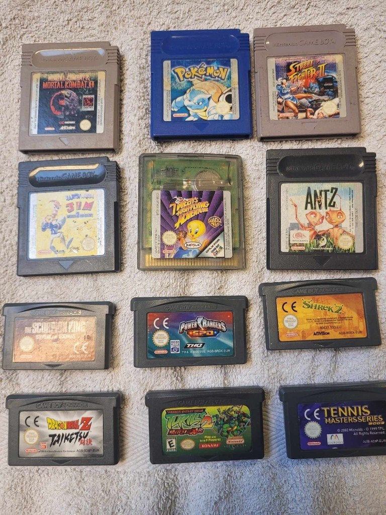 game boy games 12 stuks, Games en Spelcomputers, Avontuur en Actie, Gebruikt, 1 speler, Ophalen of Verzenden