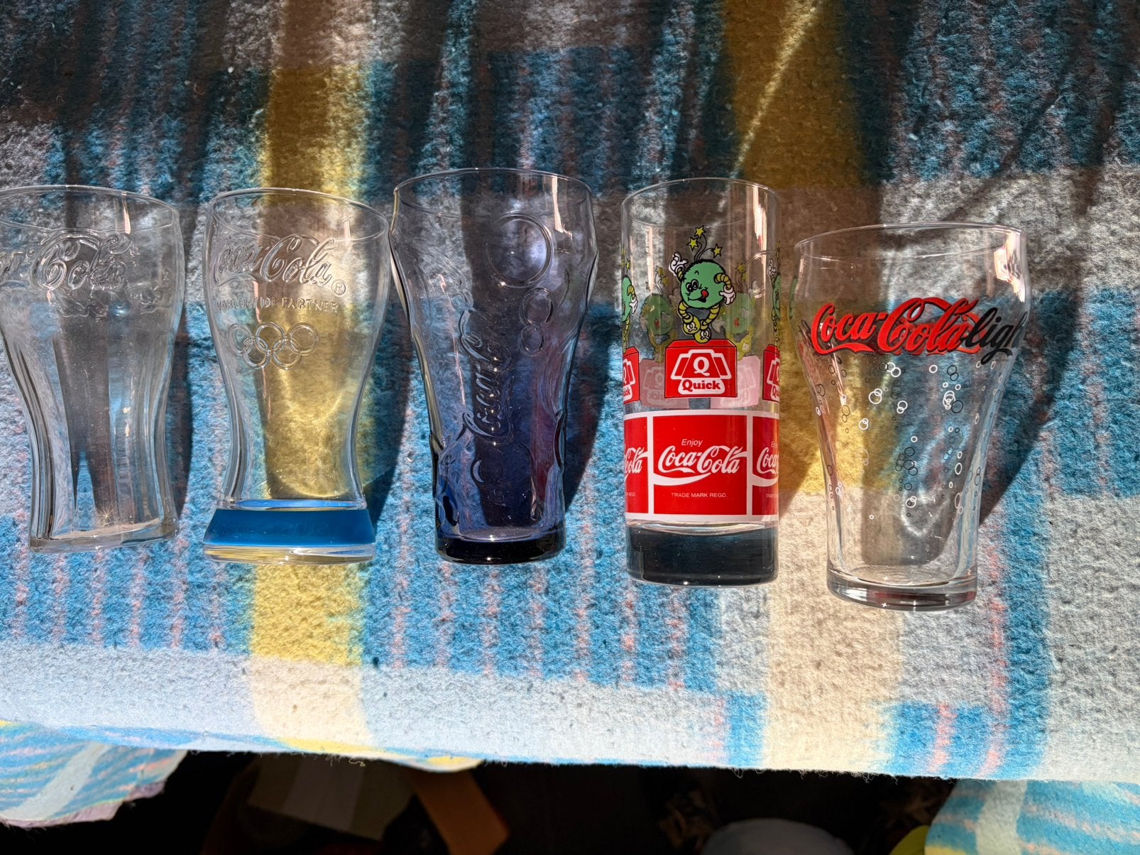 Coca Cola glazen, Verzamelen, Ophalen, Zo goed als nieuw, Frisdrankglas