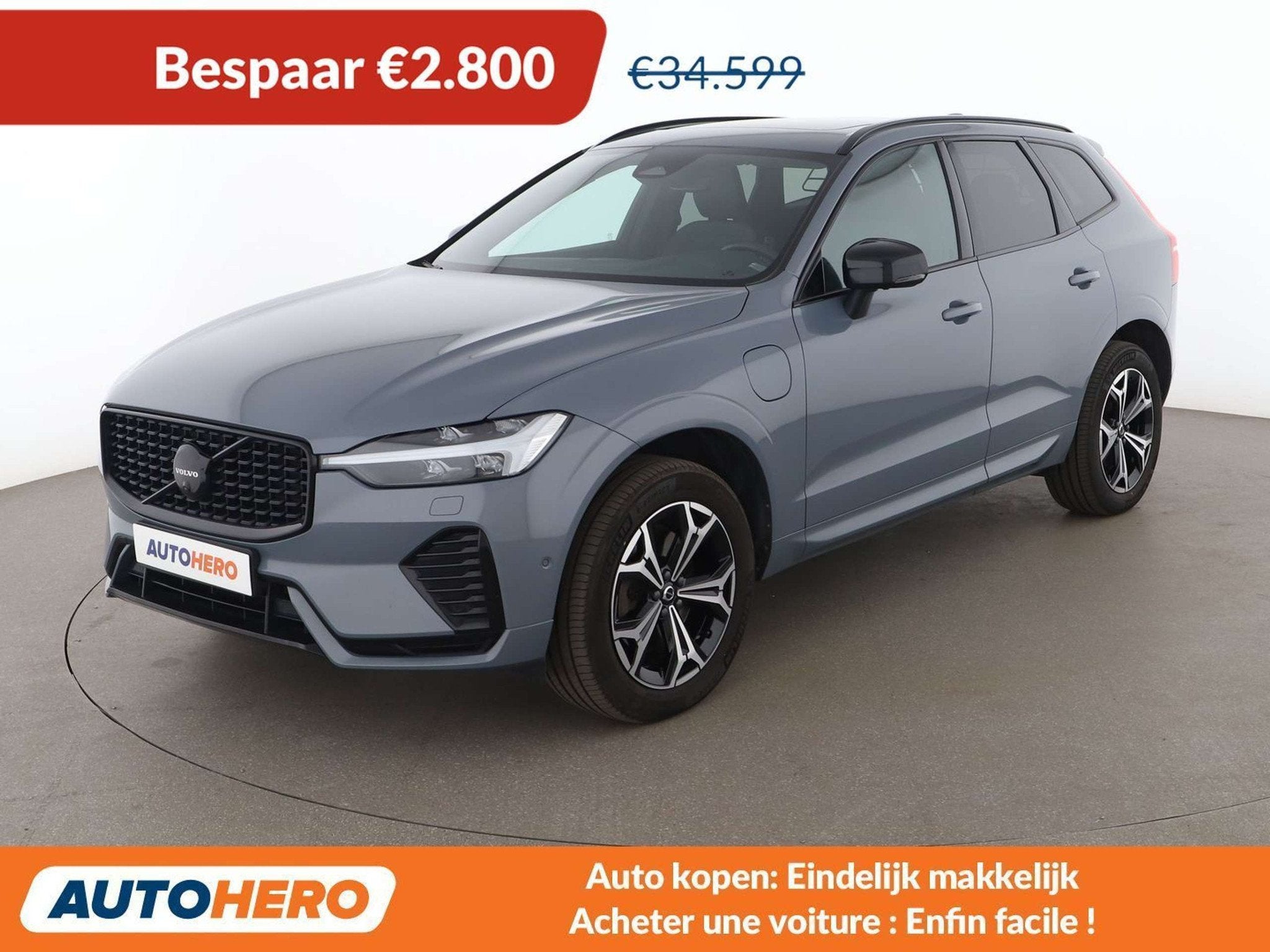 Volvo XC60 2.0 T6 Recharge Plug-in Hybrid Plus Dark AWD, Argent ou Gris, Achat, Euro 6, https://public.car-pass.be/vhr/d47834e9-6896-4ebd-a7eb-92992c1fe9c1