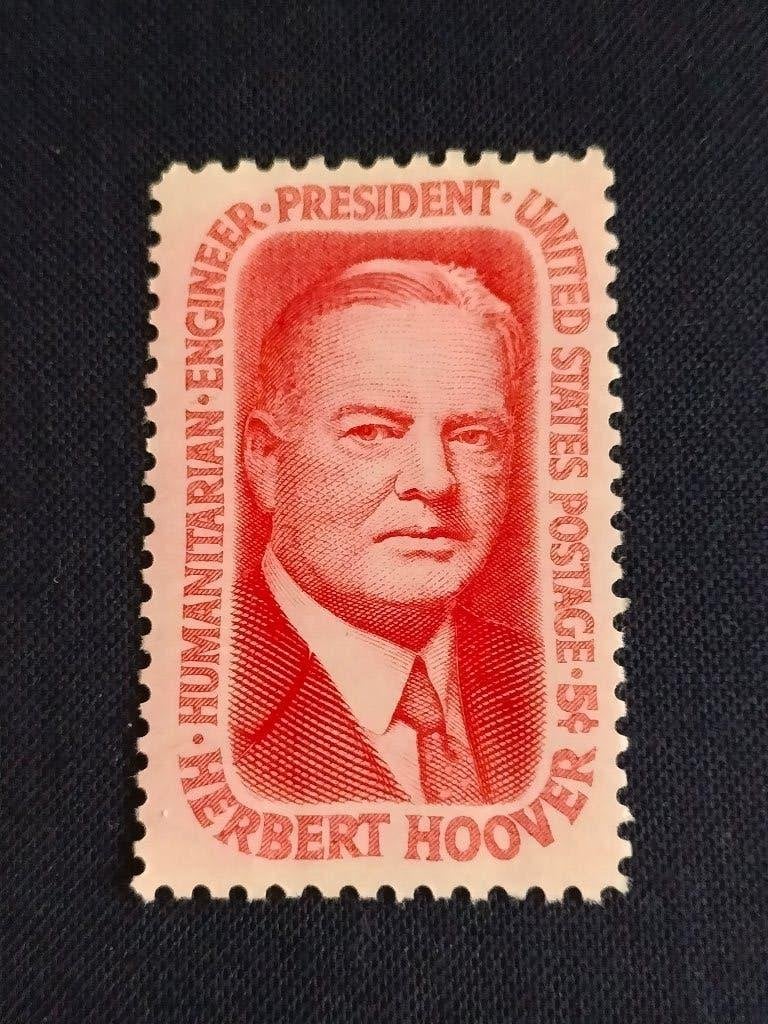 États-Unis 1965 - Président Herbert Hoover **, Envoi, Non oblitéré, Amérique du Nord