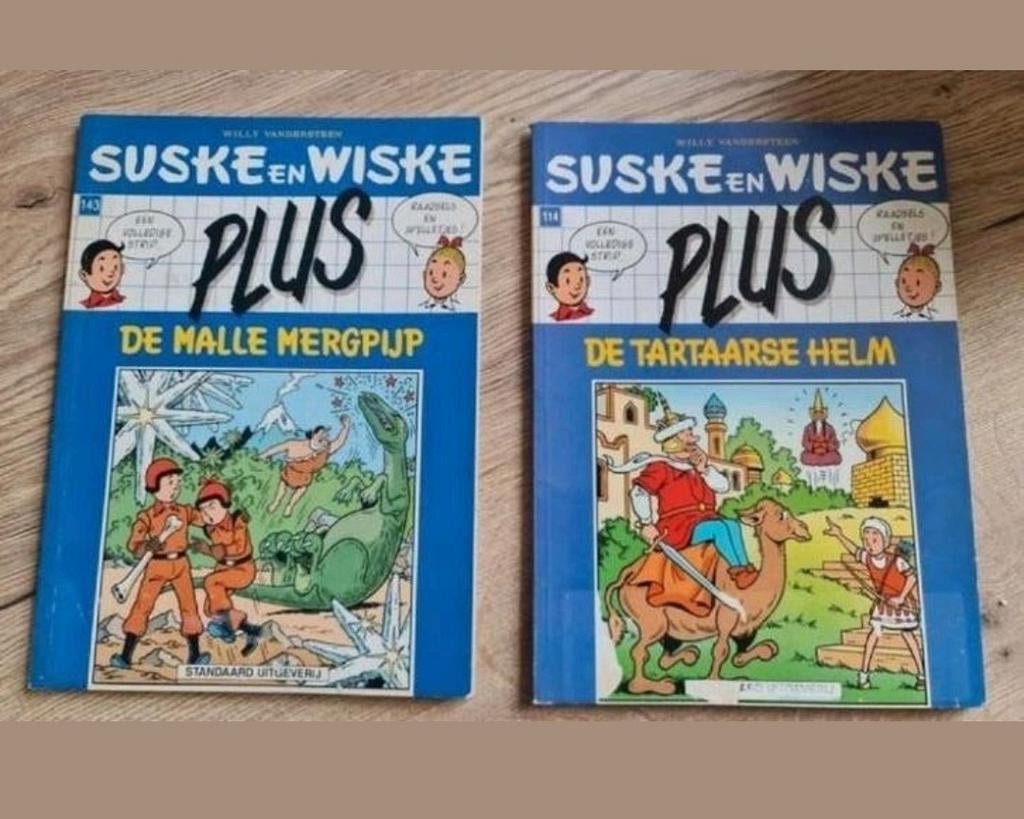 Strips : Suske en wiske plus ( 2 stuks ), Boeken, Stripverhalen, Ophalen of Verzenden