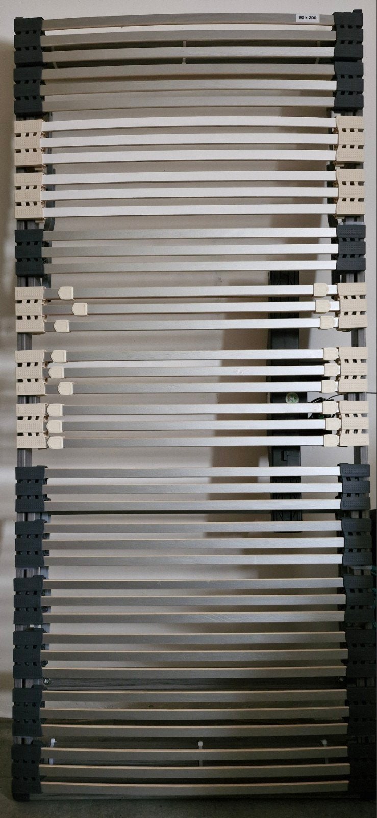 Sommier à latte électrique sans fil WIMAFLEX, 90 cm, Enlèvement, Sommier, 200 cm