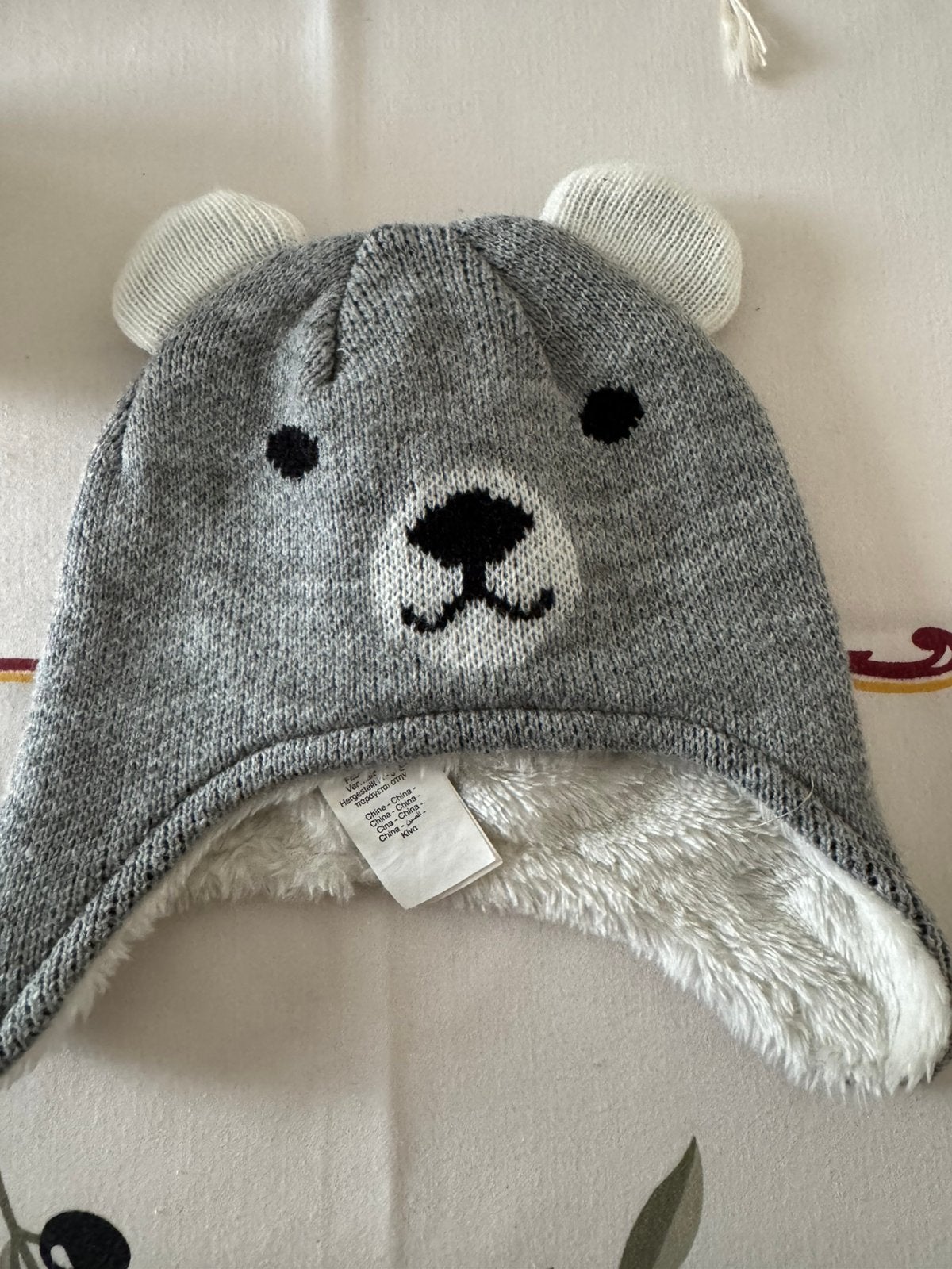Bonnet pour bébé ours, Enfants & Bébés, Garçon ou Fille, Taille 50, Enlèvement ou Envoi, Comme neuf