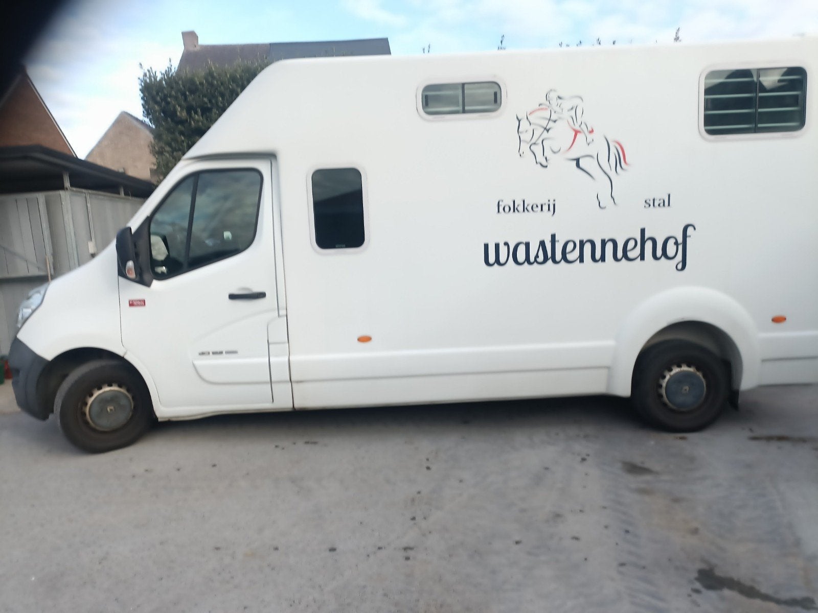 Renault Barbot dubbel cabine paardenwagen