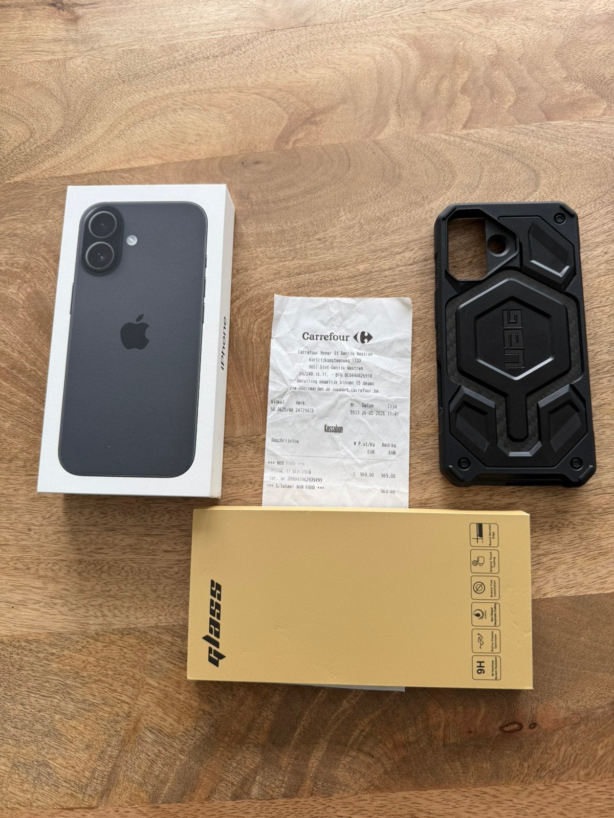 iPhone 17 256 GB ZWART NIEUW VERZEGELDE DOOS, Telecommunicatie, Mobiele telefoons | Apple iPhone, 256 GB, Overige modellen, Zwart