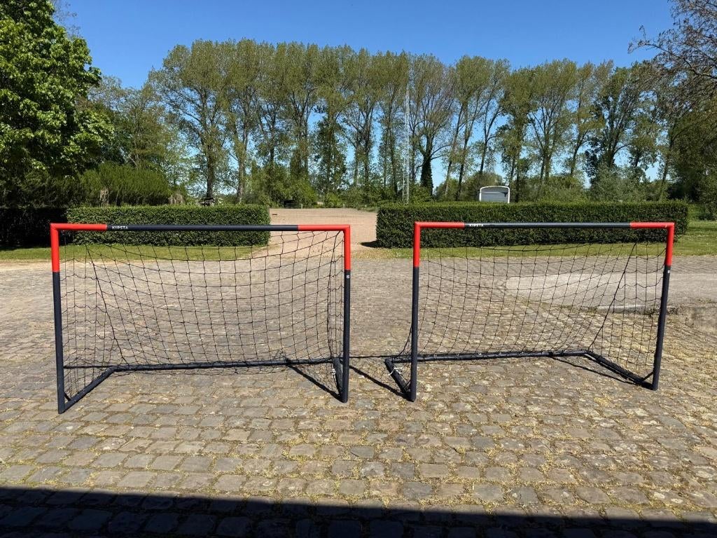 Kipsta Voetbalgoals B 185cm x H 120 cm - Twee stuks, Ophalen, Gebruikt, Overige typen