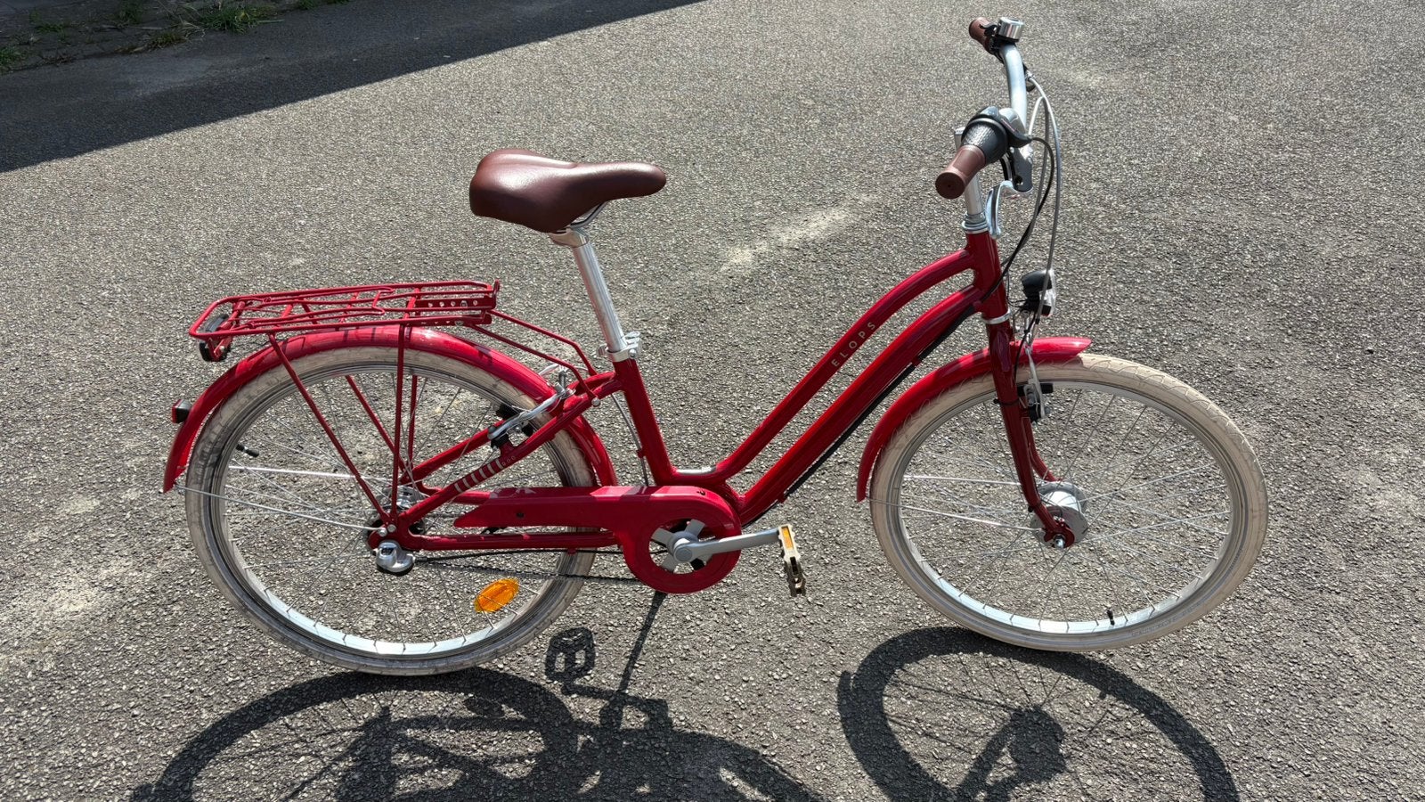Rode kinderfiets 9-12 jaar, Ophalen, Gebruikt, 24 inch, Versnellingen